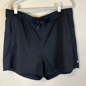 Willit Women's Black Yoga Hiking Active Running‎ Unlined Shorts Size XXL